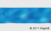 Physical Panoramic Map of the area around 27° 0' 12" S, 159° 43' 29" W