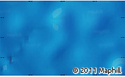 Physical Map of the area around 27° 0' 12" S, 164° 49' 29" W