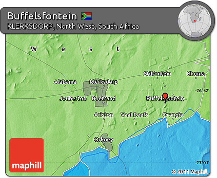 Political Map of Buffelsfontein