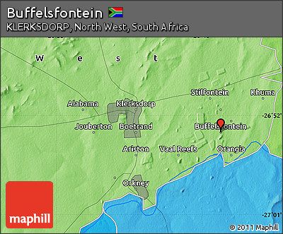 Political Map of Buffelsfontein