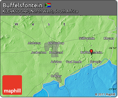 Political Map of Buffelsfontein