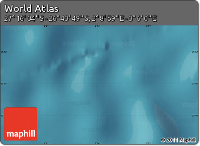 Satellite Map of the Area around 27° 0' 12" S, 2° 37' 30" E