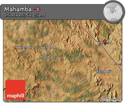 Satellite Map of Mahamba