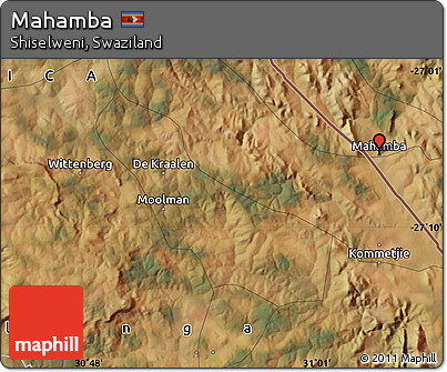 Satellite Map of Mahamba