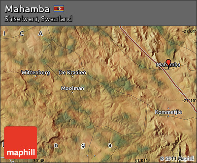 Satellite Map of Mahamba