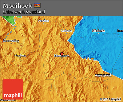 Political Map of Mooihoek