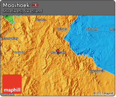 Political Map of Mooihoek