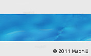 Shaded Relief Panoramic Map of the area around 27° 0' 12" S, 35° 37' 30" W