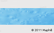 Shaded Relief Panoramic Map of the area around 27° 0' 12" S, 42° 25' 29" W