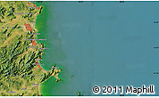 Satellite Map of the area around 27° 0' 12" S, 48° 22' 30" W