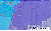 Political Map of the area around 27° 0' 12" S, 64° 31' 30" W