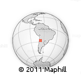 Outline Map of the Area around 27° 0' 12" S, 67° 55' 30" W, rectangular outline