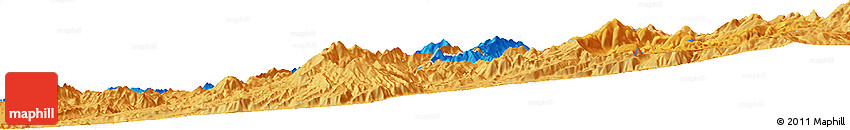 Political Horizon Map of Las Posadas