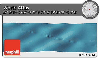 Satellite Panoramic Map of the Area around 27° 0' 12" S, 78° 16' 30" E