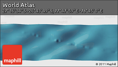 Satellite Panoramic Map of the Area around 27° 0' 12" S, 78° 16' 30" E