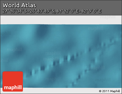 Satellite 3D Map of the Area around 27° 0' 12" S, 81° 40' 30" E