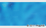 Physical 3D Map of the area around 27° 0' 12" S, 95° 16' 30" E