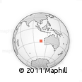 Outline Map of the Area around 27° 29' 28" S, 106° 19' 29" E, rectangular outline