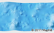 Physical 3D Map of the area around 27° 29' 28" S, 106° 10' 30" W
