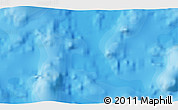 Political 3D Map of the area around 27° 29' 28" S, 106° 10' 30" W