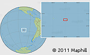 Savanna Style Location Map of the area around 27° 29' 28" S, 106° 10' 30" W