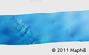 Physical Panoramic Map of the area around 27° 29' 28" S, 111° 25' 30" E