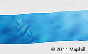 Political Panoramic Map of the area around 27° 29' 28" S, 111° 25' 30" E