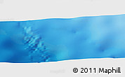 Shaded Relief Panoramic Map of the area around 27° 29' 28" S, 111° 25' 30" E