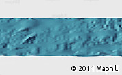 Satellite Panoramic Map of the area around 27° 29' 28" S, 112° 7' 30" W