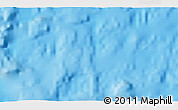Physical 3D Map of the area around 27° 29' 28" S, 112° 58' 29" W