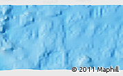 Shaded Relief 3D Map of the area around 27° 29' 28" S, 112° 58' 29" W