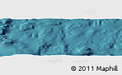 Satellite Panoramic Map of the area around 27° 29' 28" S, 112° 58' 29" W