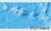 Political 3D Map of the area around 27° 29' 28" S, 113° 49' 29" W