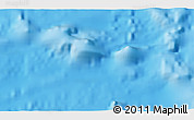 Shaded Relief 3D Map of the area around 27° 29' 28" S, 113° 49' 29" W