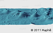 Satellite Panoramic Map of the area around 27° 29' 28" S, 113° 49' 29" W