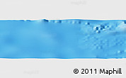 Physical Panoramic Map of the area around 27° 29' 28" S, 114° 40' 30" W