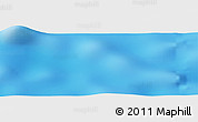 Shaded Relief Panoramic Map of the area around 27° 29' 28" S, 116° 22' 30" W