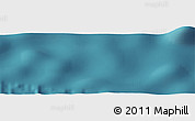 Satellite Panoramic Map of the area around 27° 29' 28" S, 117° 13' 29" W
