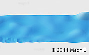 Shaded Relief Panoramic Map of the area around 27° 29' 28" S, 117° 13' 29" W