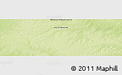 Physical Panoramic Map of the area around 27° 29' 28" S, 126° 43' 29" E