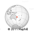 Outline Map of the Area around 27° 29' 28" S, 154° 46' 30" E, rectangular outline
