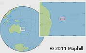 Savanna Style Location Map of the area around 27° 29' 28" S, 156° 28' 29" E