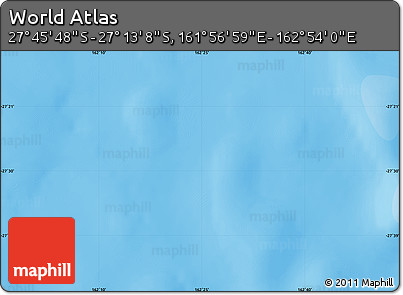 Political Map of the Area around 27° 29' 28" S, 162° 25' 30" E