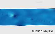Physical Panoramic Map of the area around 27° 29' 28" S, 164° 49' 29" W