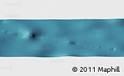 Satellite Panoramic Map of the area around 27° 29' 28" S, 164° 49' 29" W