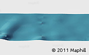 Satellite Panoramic Map of the area around 27° 29' 28" S, 169° 55' 30" W