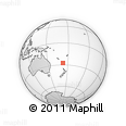 Outline Map of the Area around 27° 29' 28" S, 172° 37' 30" E, rectangular outline