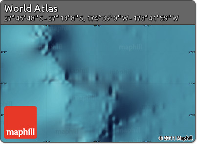 Satellite Map of the Area around 27° 29' 28" S, 174° 10' 30" W