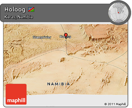 Satellite Panoramic Map of Holoog