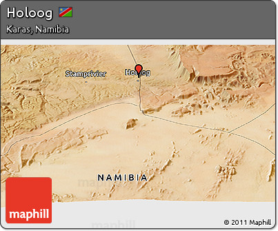 Satellite Panoramic Map of Holoog